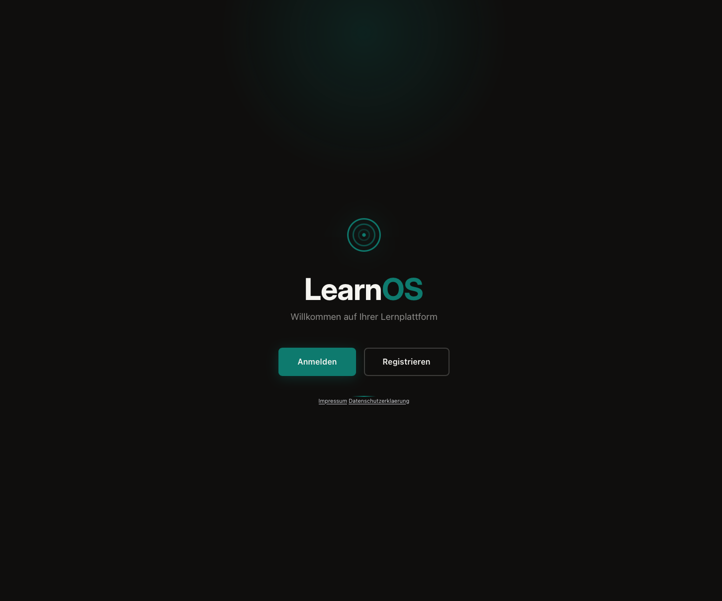 LearnOS Desktop Interface